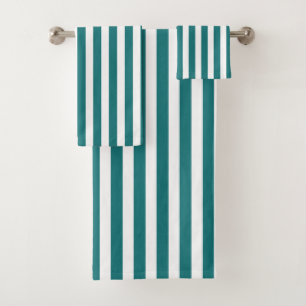 Bandes de bonbons turquoises et blanches
