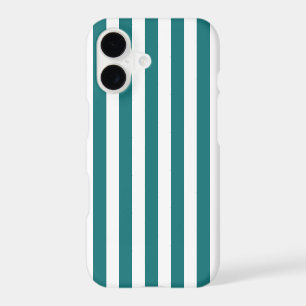 Bandes de bonbons turquoises et blanches