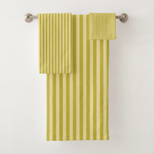 Bandes de couleur vert jaunâtre et beurre