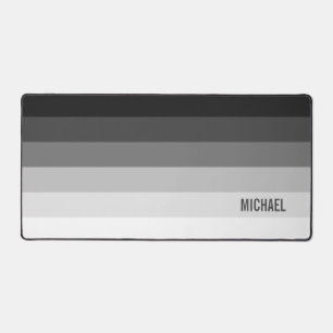 Bandes de dégradé noir et blanc avec nom