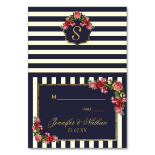 Bandes de la Marine rose et cartes de la Place d'O