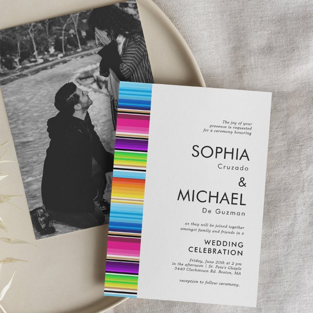 Bandes de ressort de série | Faire-part de mariage (Créateur téléchargé)