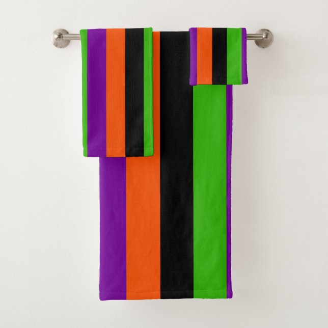 Bandes d'Halloween aux couleurs classiques (En situation)