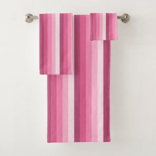 Bandes d'ombre rose