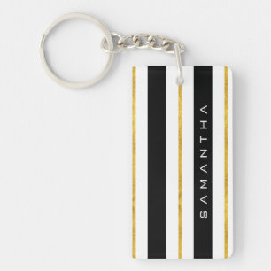 Bandes d'or et de noir