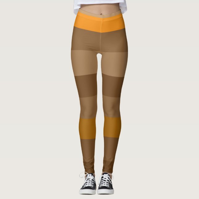 bandes épaisses leggings (Devant)