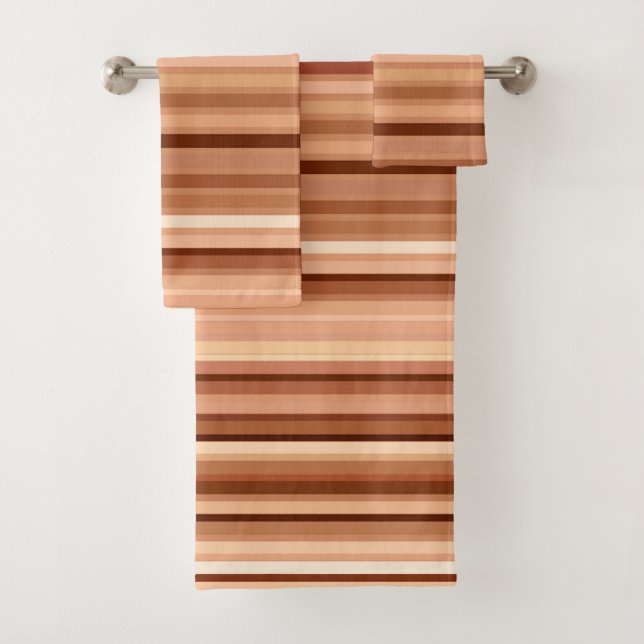 Bandes mélangées, Brown, Tan et Crème (En situation)