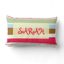 Bandes personnalisables coussin filles