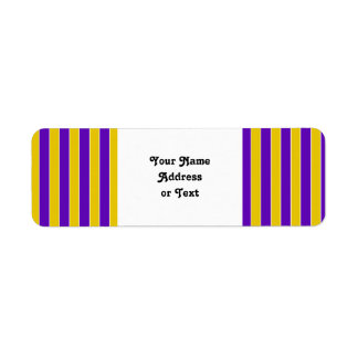 Bandes pourpres et dorées - Couleurs d'équipe ou d