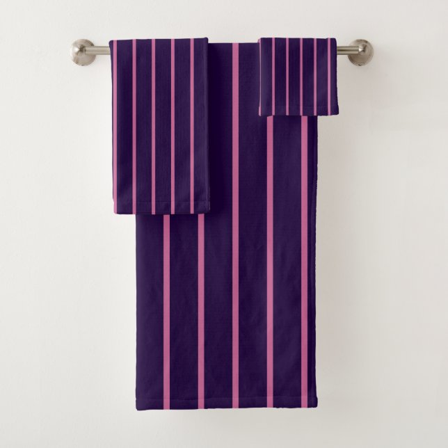 Bandes roses et violettes (En situation)