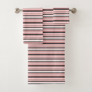 Bandes roses gris mignonnes