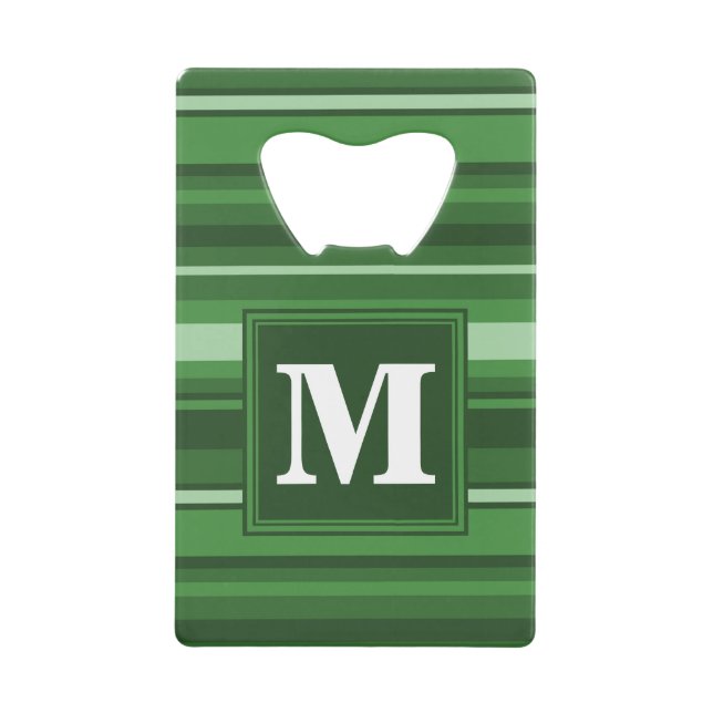 Bandes vertes monogrammes (Devant)