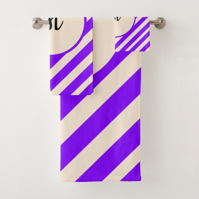 Bandes violettes (En situation)