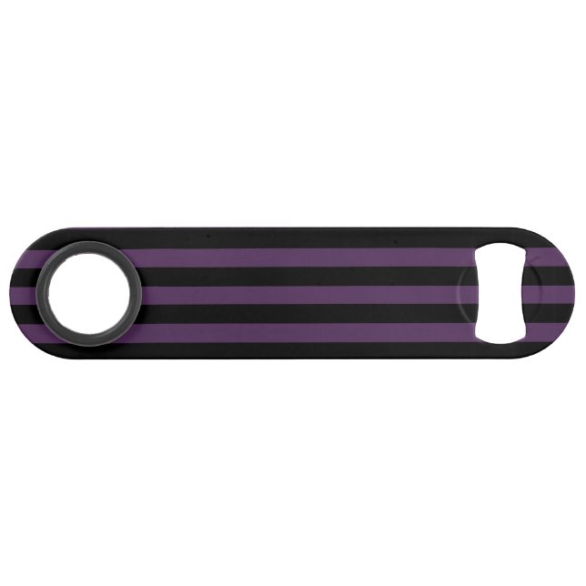 Bandes violettes foncées et noires (Dos Horizontal)
