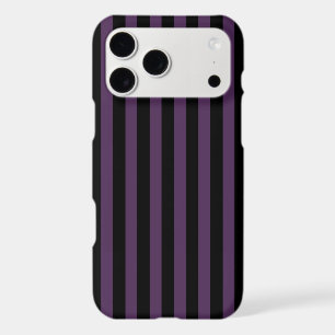 Bandes violettes foncées et noires