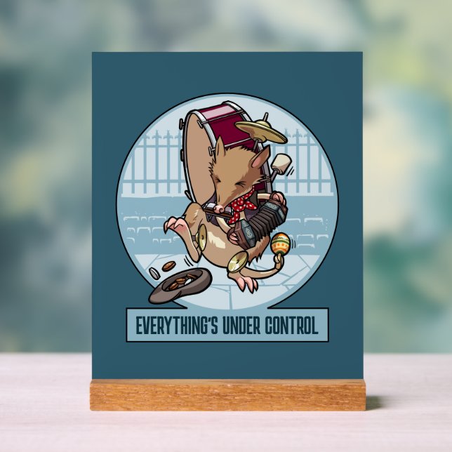 Bandicoot drôle Tout est sous contrôle Cartoon (Neutre)