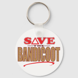 Bandicoot Save Keychain