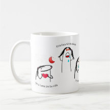 "Bandit" coffee cup