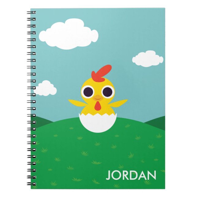 Bandit the Chick Notebook (Front)
