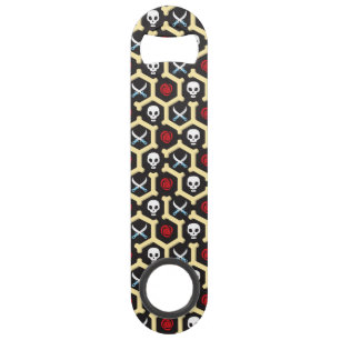 Bandit Theme Pattern Bar Key