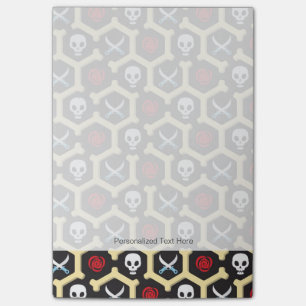 Bandit Theme Pattern Post-it Notes