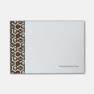 Bandit Theme Pattern Post-it Notes