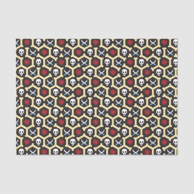 Bandit Theme Pattern Tissue Paper (Front)