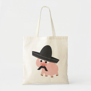 Bandito Pig Tote Bag