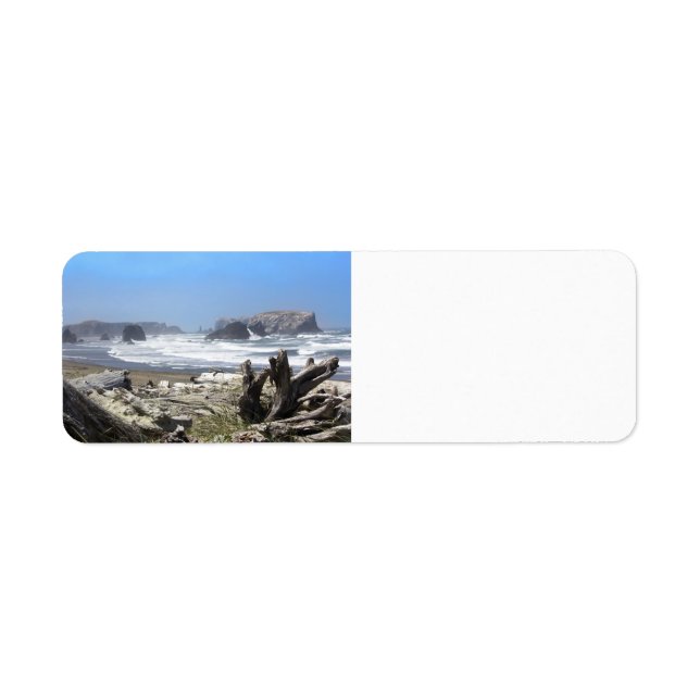 Bandon Oregon Coast Return Address Labels (Front)