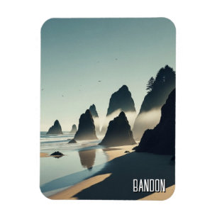 Bandon Oregon coast Travel Magnet