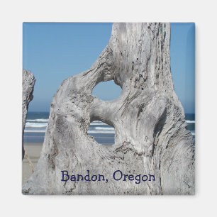 Bandon Oregon magnets gifts Ocean Beach Driftwood