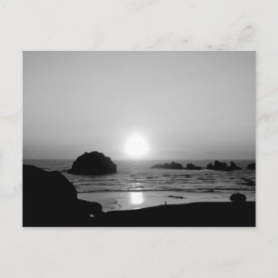 Bandon Oregon Visage Rock dans une carte postale m