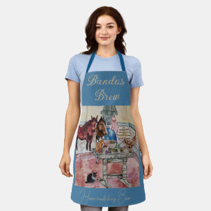 Bandos Beer home made horse brew Apron