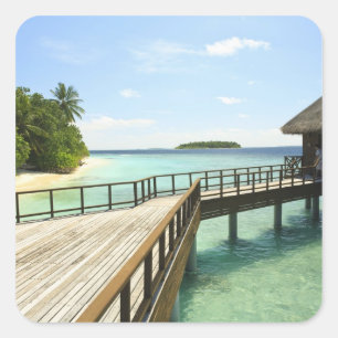 Bandos Island Resort, North Male Atoll, The 2 Square Sticker