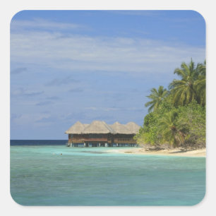 Bandos Island Resort, North Male Atoll, The Square Sticker