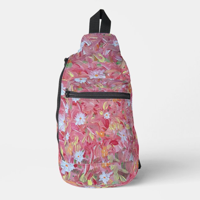Bandoulière Sac à bille de fraisage rouge Mulberry (Recto)