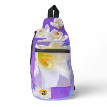 Sac banane Fleurs et abeilles à célébrer.