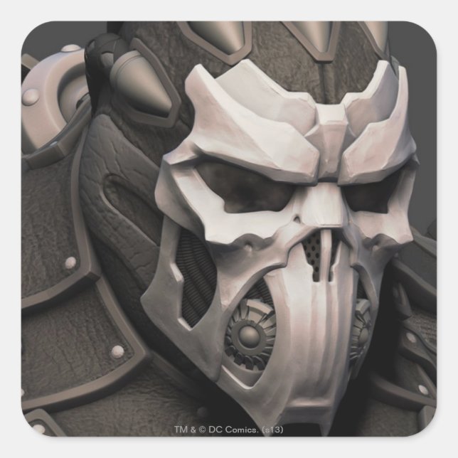 Bane Alternate - Head Square Sticker (Front)