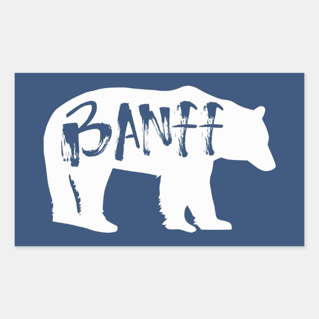 Banff Bear Sticker (Front)