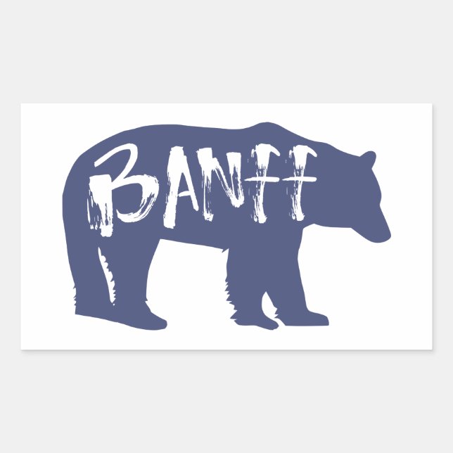 Banff Bear Sticker (Front)