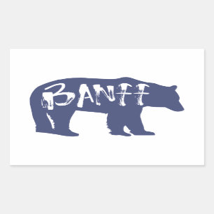 Banff Bear Sticker