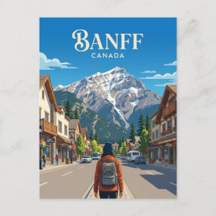 BANFF CANADA POSTCARD