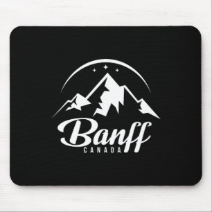 Banff Canada Ski Resort Skiing Snowboarding  Mouse Pad
