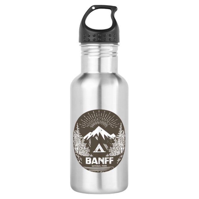 Banff National Park 532 Ml Water Bottle (Front)