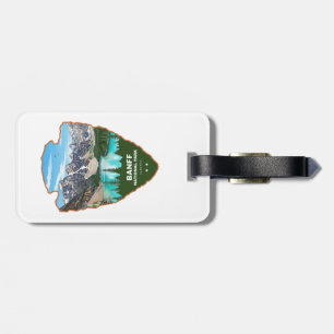 Banff National Park Alberta Arrowhead Luggage Tag