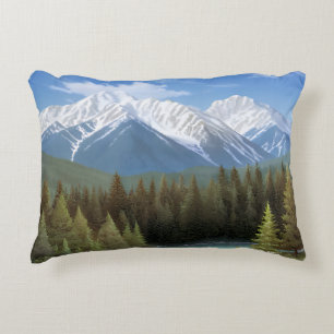 Banff National Park, Alberta, Canada. Accent Pillow