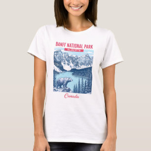 Banff National Park Alberta Canada Cute Pastel T-Shirt