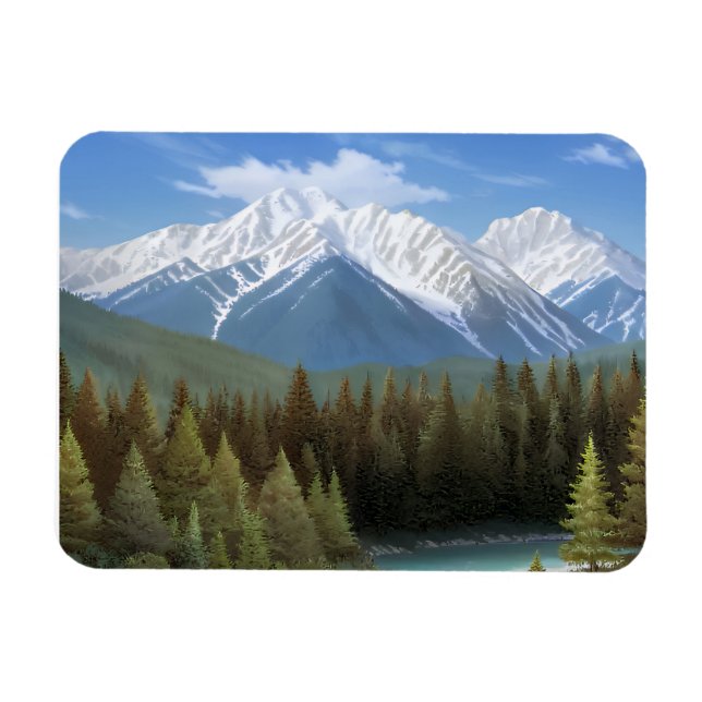 Banff National Park, Alberta, Canada. Magnet (Horizontal)