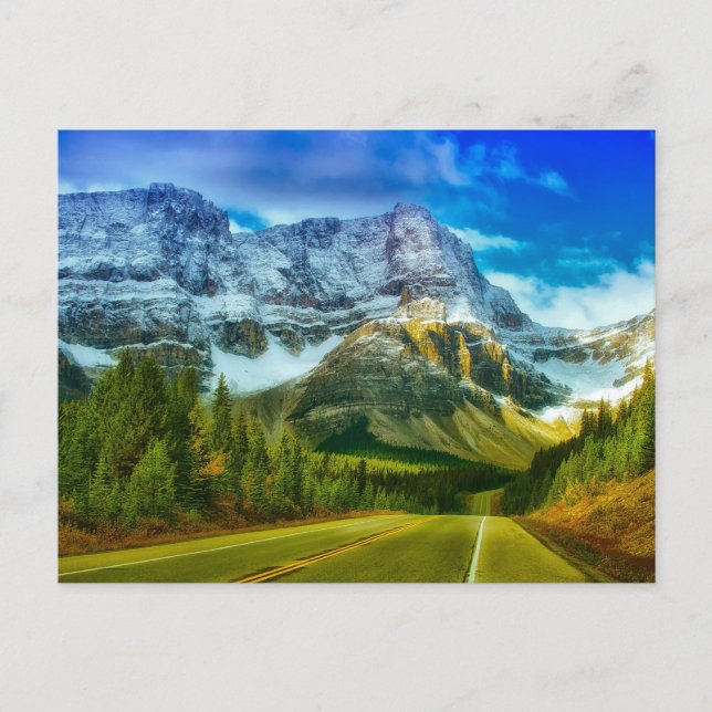 Banff National Park, Alberta Canada Mountains  Postcard (Front)