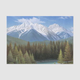 Banff National Park, Alberta, Canada. Tissue Paper